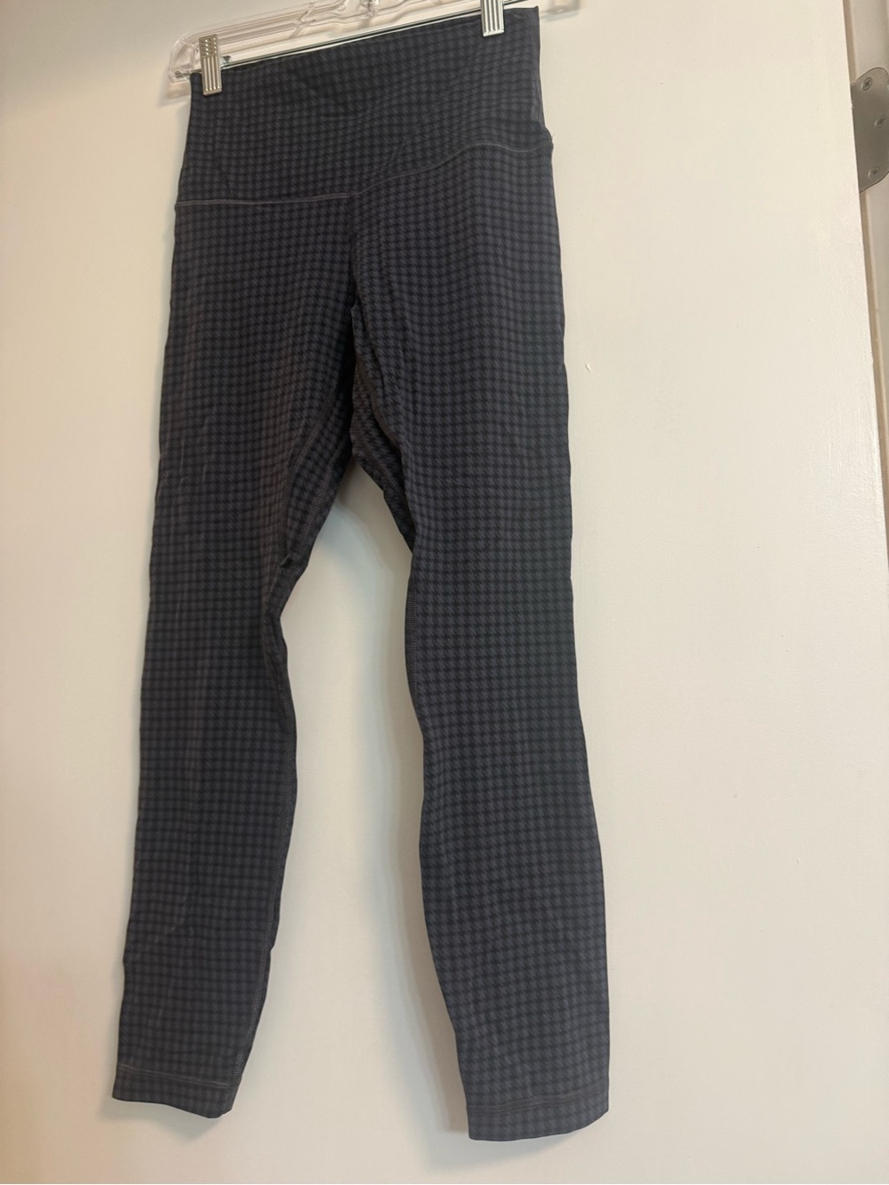 lululemon athletica Dark Gray Houndstooth High-Rise Leggings